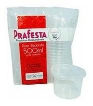 Bolo De Pote Redondo Prafesta 500ml C/24 Unids