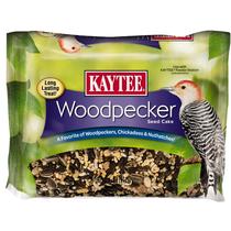 Bolo de sementes de pássaro Kaytee Wild Woodpecker 840g