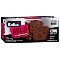 Bolo Double Chocolate Com Gotas S/ Gluten Belive 260G