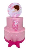 Bolo fake bailarina Bolo fake bailarina