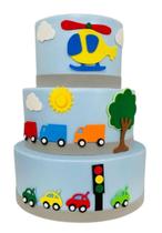 Bolo Fake Carrinhos Bolo Fake Carrinhos