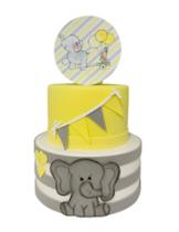 Bolo fake chá bebe elefantinho