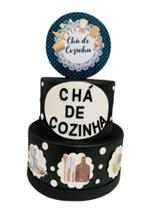 Bolo fake chá de cozinha