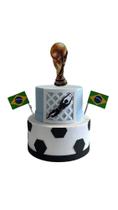 Bolo fake copa do mundo troféu Bolo fake copa do mundo troféu
