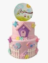 Bolo Fake Falso Jardim Encantado