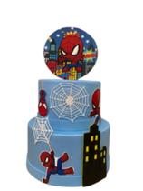 Bolo Fake Homem Aranha Baby