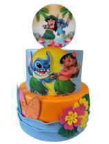 Bolo Fake Lilo e Stitch