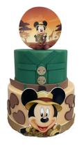 Bolo fake Mickey Safari