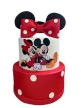 Bolo Fake Minnie e Mickey