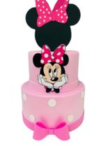 Bolo Fake Minnie Rosa