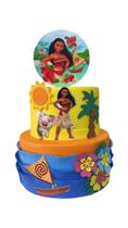 Bolo Fake Moana Adulta