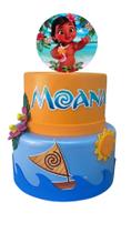 Bolo fake moana baby
