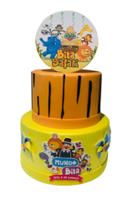 Bolo Fake Mundo Bita Safari