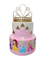 Bolo fake princesa cute Bolo fake princesa cute