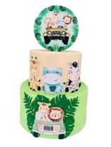 Bolo Fake Safari Verde