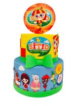 Bolo Fake Sítio do Pica pau Amarelo Bolo Fake Sítio do Pica pau Amarelo