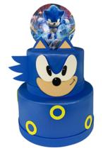 Bolo Fake Sonic Azul