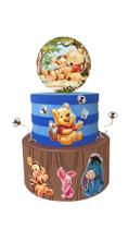 Bolo fake ursinho pooh baby Bolo fake ursinho pooh baby