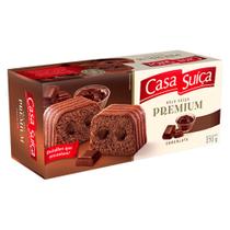 Bolo Premium Chocolate Casa Suiça 370g Bolo Premium Chocolate Casa Suiça 370g