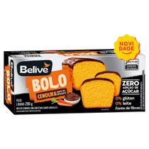 Bolo Sem Glúten, Sem Açúcar, Sem Leite de Cenoura com Chocolate Belive 290g