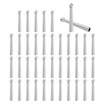 Bolo Tie Tips PATIKIL 40 unidades de tampas de reposição de cordão de liga leve de 5 cm Bolo Tie Tips PATIKIL 40 unidades de tampas de reposição de cordão de liga leve de 5 cm
