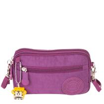 Bolsa 2 Comp Paul Frank T03 - Ameixa