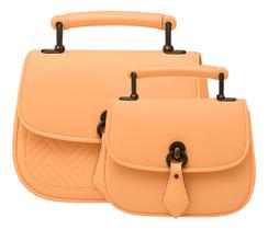 Bolsa 2 em 1 Feminina com Duas Bolsas para Uso Individual ou Combinado Bolsa 2 em 1 Feminina com Duas Bolsas para Uso Individual ou Combinado
