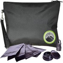 Bolsa à prova de cheiro Enjoy Native com cadeado 28 x 23 cm Bolsa à prova de cheiro Enjoy Native com cadeado 28 x 23 cm