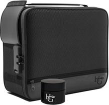 Bolsa à prova de cheiro Herb Guard Large com fechadura combinada preta