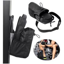Bolsa Academia Magnética Ombro Treino Musculação Preta Bolsa Academia Magnética Ombro Treino Musculação Preta