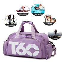 Bolsa Academia Sacola Mochila Esporte Exercicios Impermeável Multifunção Transversal