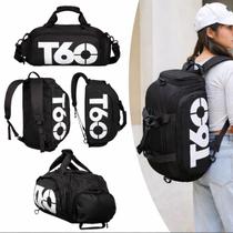 Bolsa Academia T60 Esportiva Grande Treino Fitness Viagem Resistente Multiuso entrega ágil