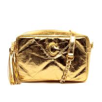 Bolsa Adelle Couro Ouro Cecconello C2949-6 Bolsa Adelle Couro Ouro Cecconello C2949-6