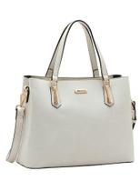 Bolsa Alça de Mão Clássico Soft Chic - Chenson - Bege