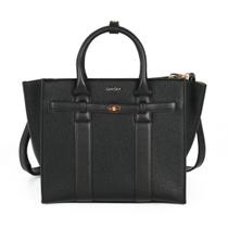 Bolsa Alca Dupla Feminina Sintetica Preta