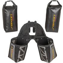 Bolsa Alforje Rackless Estanque Saxon 30L Cinza Impermeável Bolsa Alforje Rackless Estanque Saxon 30L Cinza Impermeável