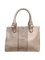 Bolsa Anna Luxory De Ombro Bege Cj540