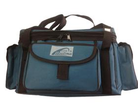 Bolsa Apetrechos Para Pesca Porta Tralha com Bolsos G