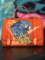 Bolsa Arte Casual Bolsa Arara Azul by Renatoo