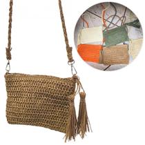 Bolsa Artesanal Transversal Praia E Festa