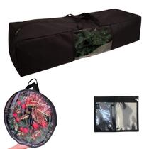 Bolsa Árvore natal + Bolsa Pisca-Pisca + Bolsa Guirlanda M