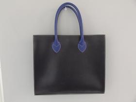Bolsa Augusta Preta e Azul
