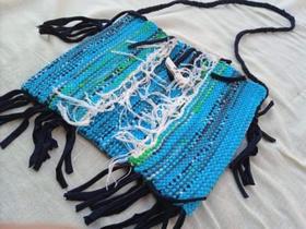 Bolsa azul
