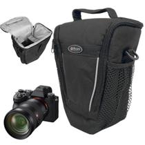 Bolsa Bag Acolchoada para Camera com Lente do kit