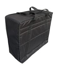 Bolsa Bag Capa Protetora p/ 8 Par LED Estojo Transporte Acolchoada Fecho em Zíper 52x45x21 cm