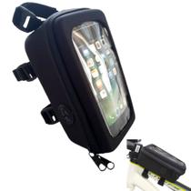Bolsa Bag Case De Quadro Bike Celular Smartphone Ciclismo Porta Objeto Touch Screen 6,5 pol MTB - Bemajjy