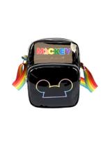 Bolsa Bag Mickey Mouse Preta Transparencia BMK78616