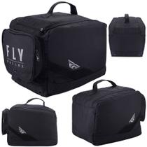 Bolsa bag motocross capacete trilha fly rancing 32l preto