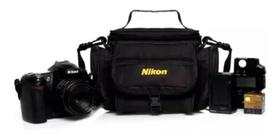 Bolsa Bag Nikon P/ Câmeras E Acessórios Fotográficos