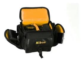 Bolsa Bag Nikon P/ Câmeras E Acessórios Semi E Profissional - Crazy